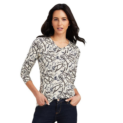 Ariat Ladies Melange Print T-Shirt
