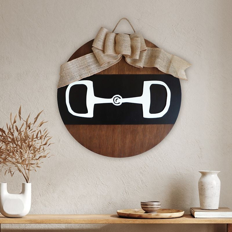 Snaffle Bit Door Hanger