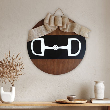 Snaffle Bit Door Hanger