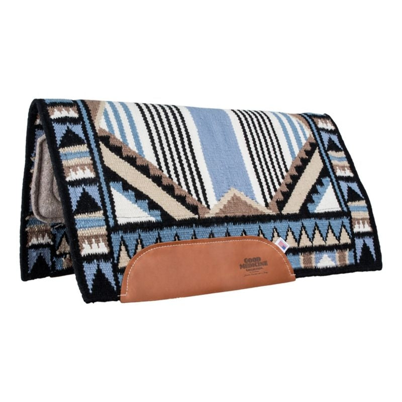 Mustang Highly Decorated Wool Blanket