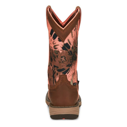 Justin Womens Rush Square Toe Boots
