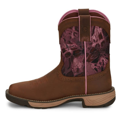 Justin Womens Rush Square Toe Boots