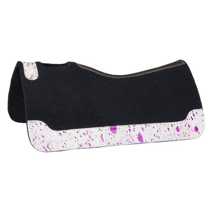 Tough1 Acid Wash Cowhide Saddle Pad