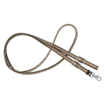 Tough1 Nylon Rolled Roping Reins