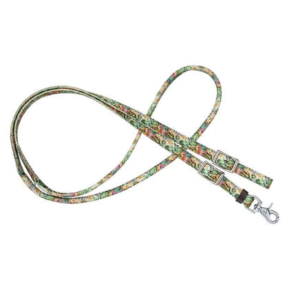 Tough1 Nylon Rolled Roping Reins