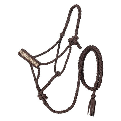 Tough1 Printed Mule Tape Halter with Lead