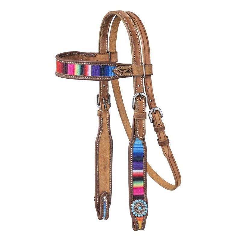 Tough1 Serape Print Mini Brow Headstall