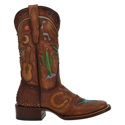 Dan Post Ladies Dream Sq Toe Boots