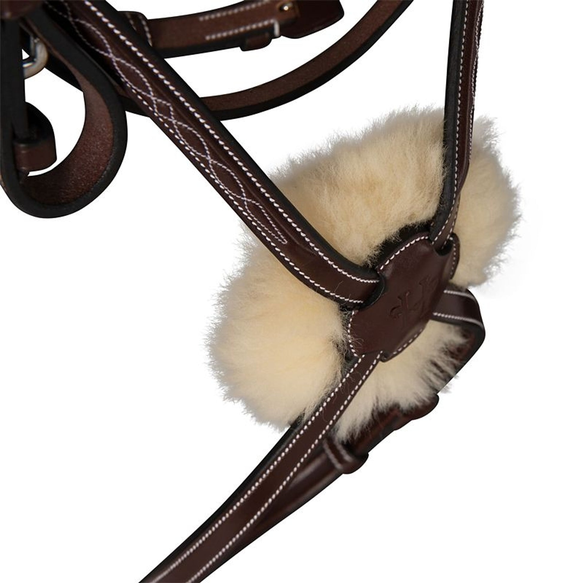 Huntley Sedgwick Fancy Stitch Fig 8 Bridle Full
