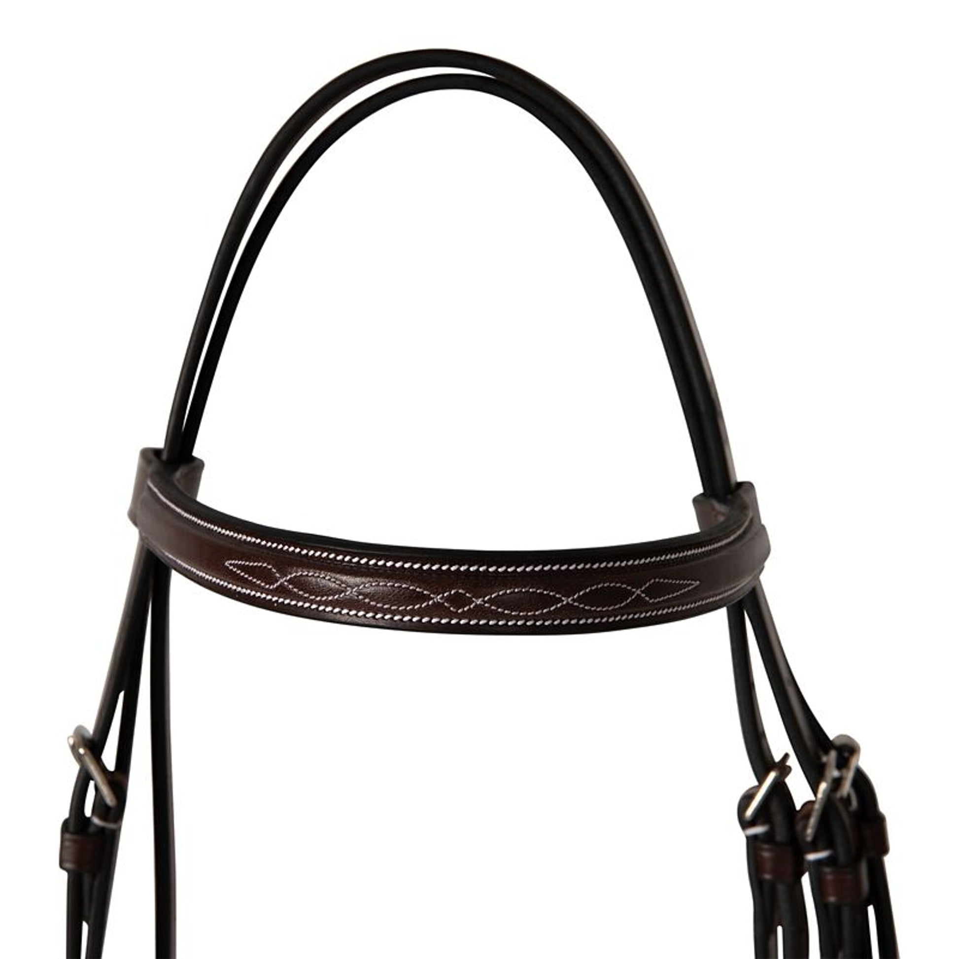 Huntley Sedgwick Fancy Stitch Fig 8 Bridle Full