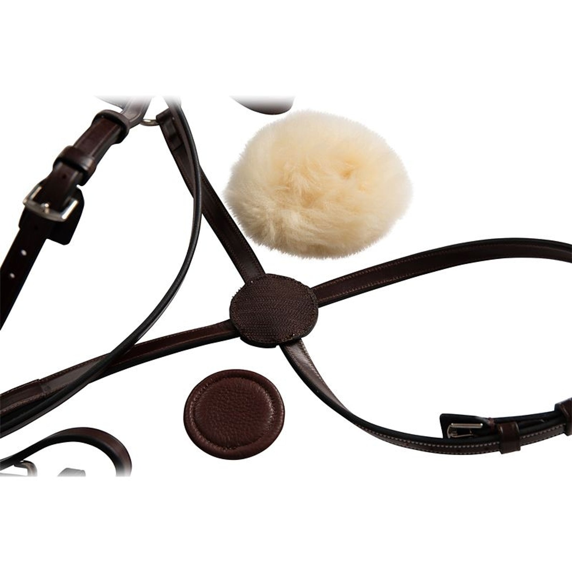 Huntley Sedgwick Fancy Stitch Fig 8 Bridle Full