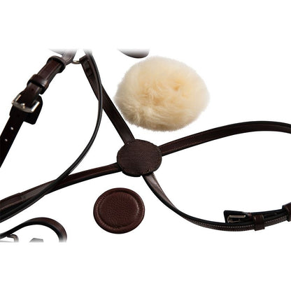 Huntley Sedgwick Fancy Stitch Fig 8 Bridle Full