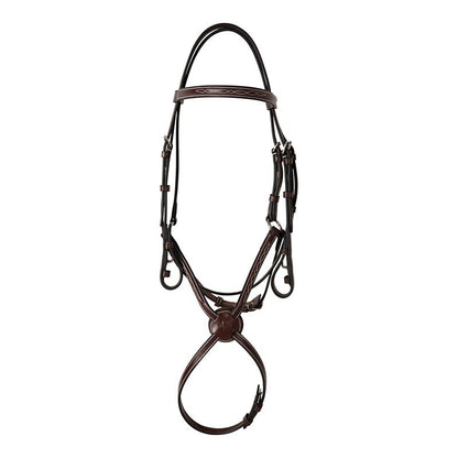 Huntley Sedgwick Fancy Stitch Fig 8 Bridle Full