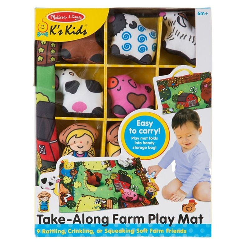 Melissa and Doug Take Along Farm Play Mat