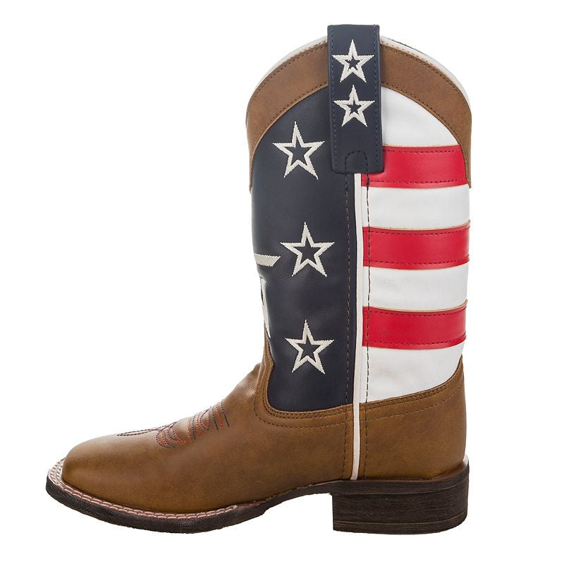 TuffRider Toddler American Cowboy Boots Brown