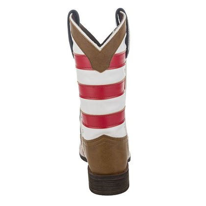 TuffRider Toddler American Cowboy Boots Brown