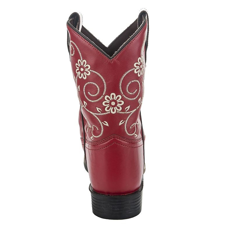 TuffRider Youth Floral Swirl Sq Toe Boots