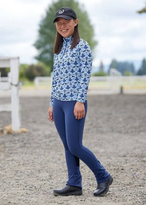 Kerrits Kids AlwaysCool L/S Print Top