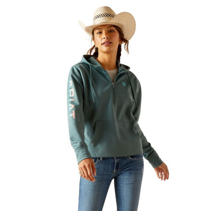 Ariat Womens 1/2 Zip Tek Hoodie