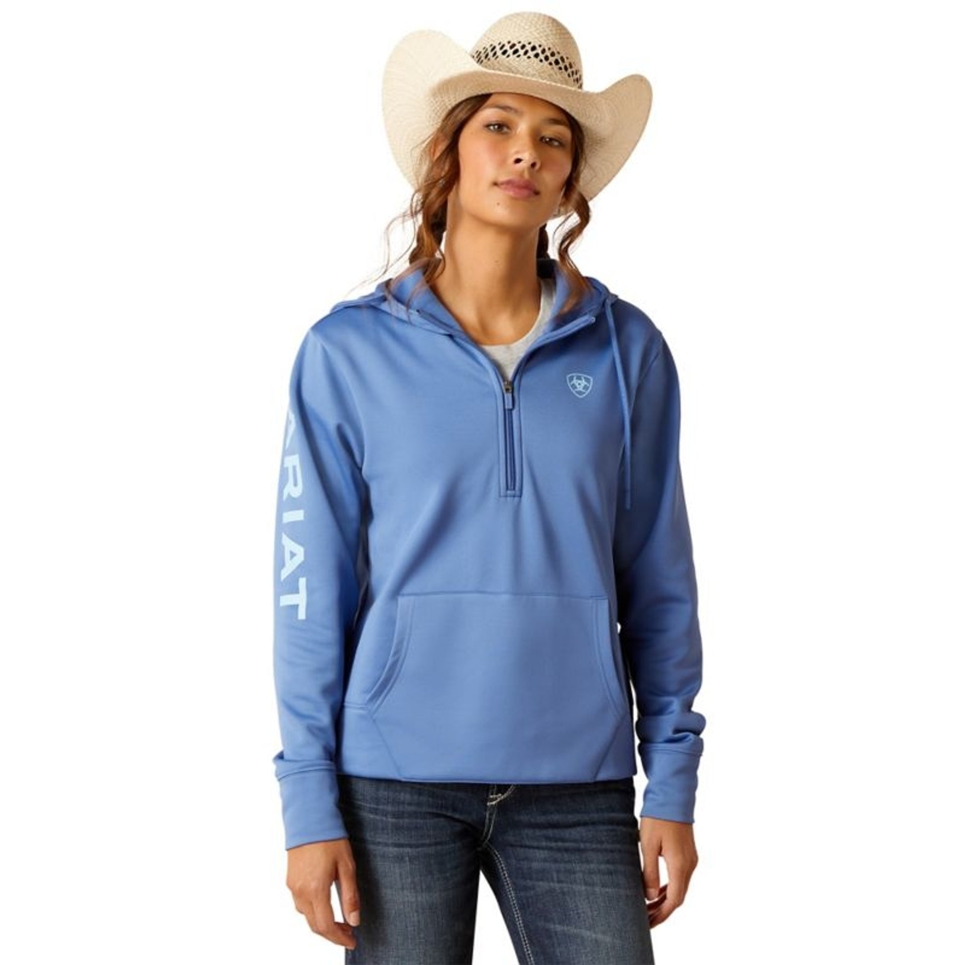 Ariat Womens 1/2 Zip Tek Hoodie