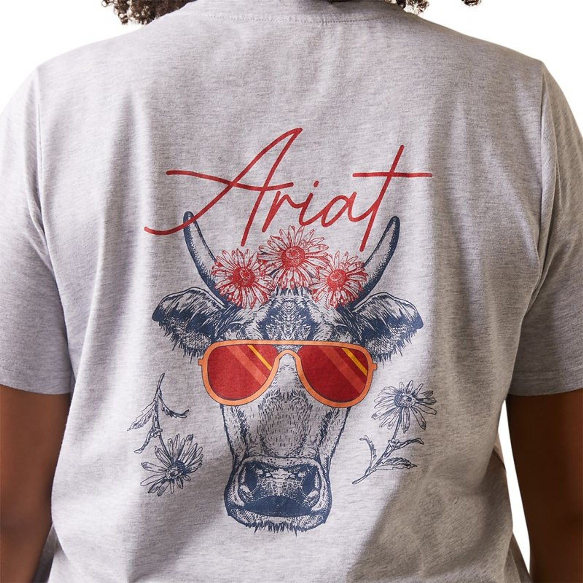Ariat Womens REAL Cool Cow Tee