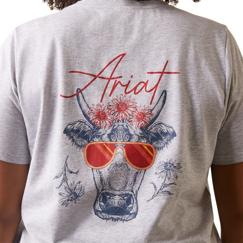 Ariat Womens REAL Cool Cow Tee