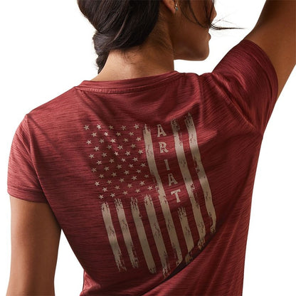 Ariat Womens Laguna Patriot Tee