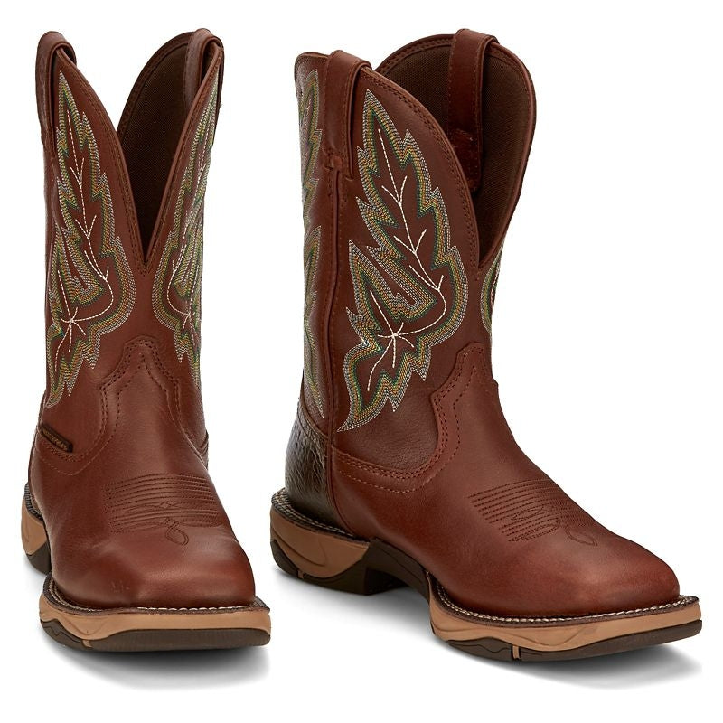 Tony Lama Mens Burgess Sq Toe Boots
