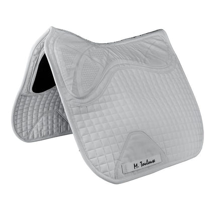 M. Toulouse Pro Comfort Flo Dressage Pad White