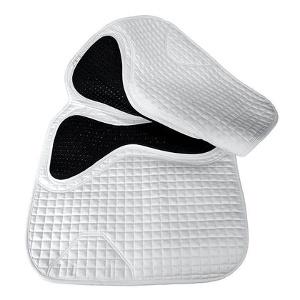 M. Toulouse Pro Comfort Flo Dressage Pad White