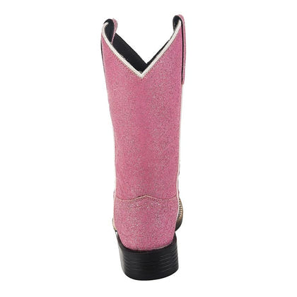 Tuffrider Toddler Pink Glitter Western Boot