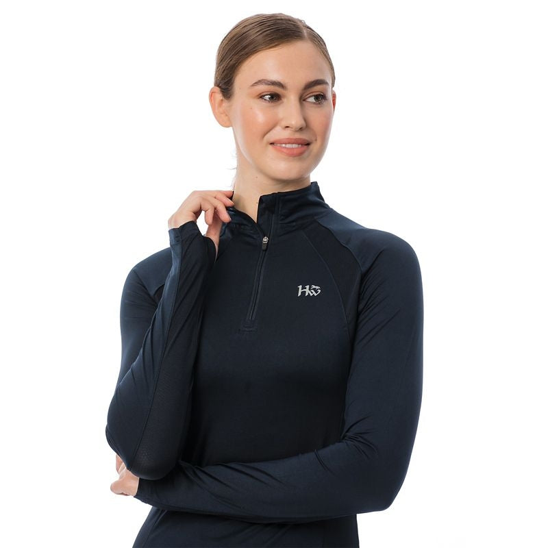 Horseware Ladies Aveen Half Zip Techicnical Long S
