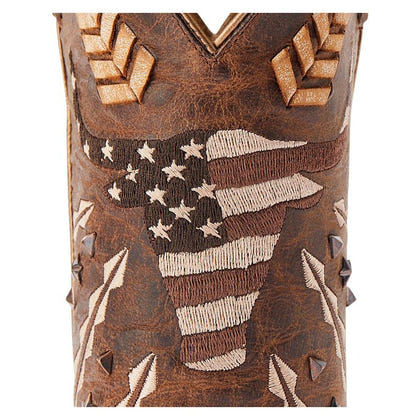 Ariat Ladies Americana Sq Toe Boots