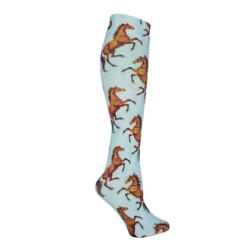 AWST Int'l Lila Bay Horses Socks