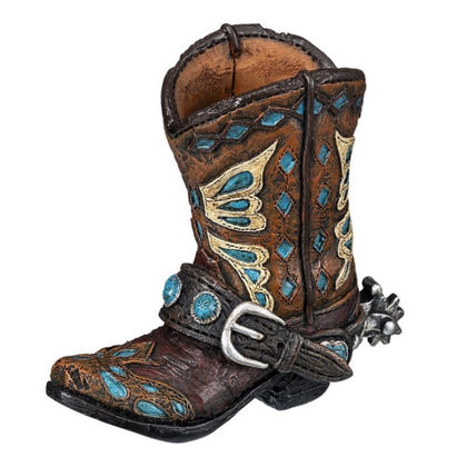 Tough1 Cowboy Boots Figurine
