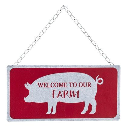 Tough1 Metal Farm Hanging Sign
