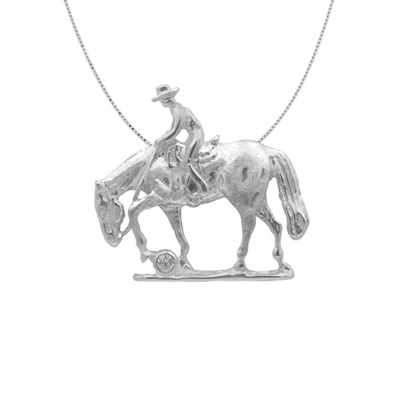 Kelly Herd Trail Horse Pendant