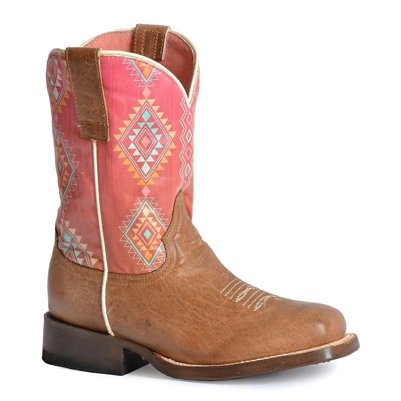 Roper Childs Dakota Sq Toe Boots