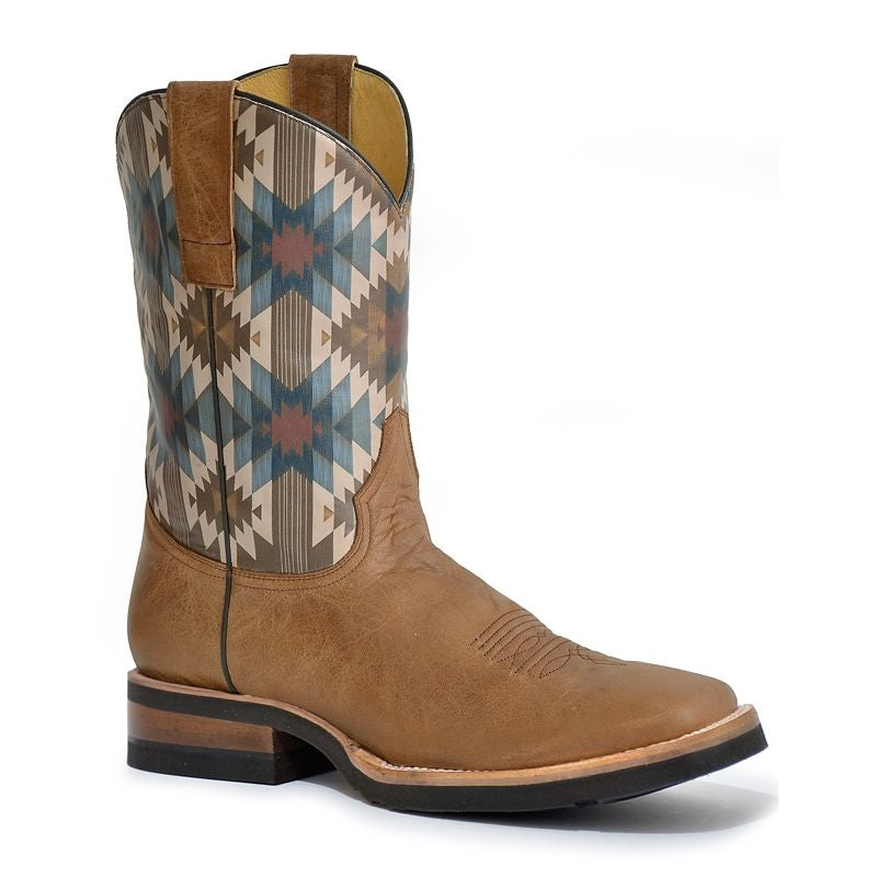 Roper Mens Buster Sq Toe Boots