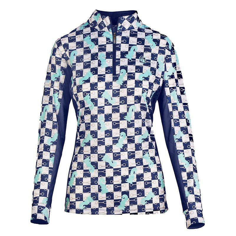 Romfh Ladies Print LS Sun Shirt