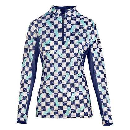 Romfh Ladies Print LS Sun Shirt