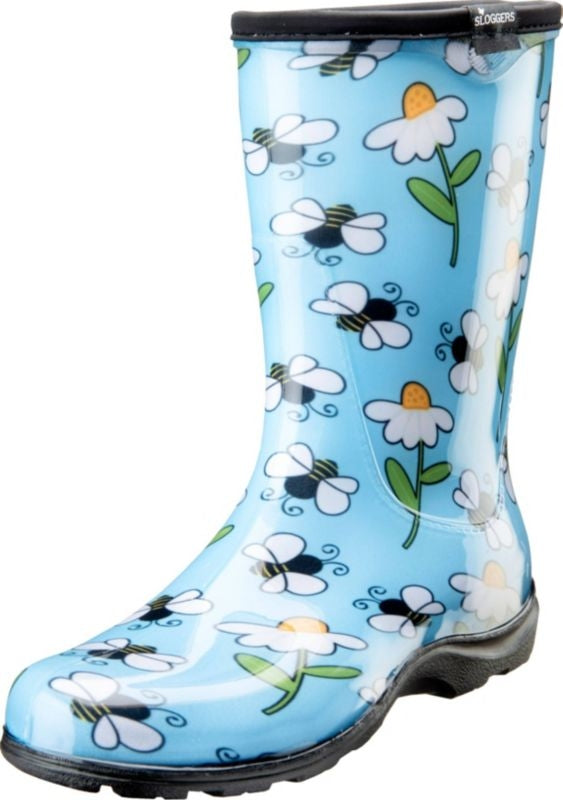 Sloggers Womens WP Comfort Boots Bee Blue