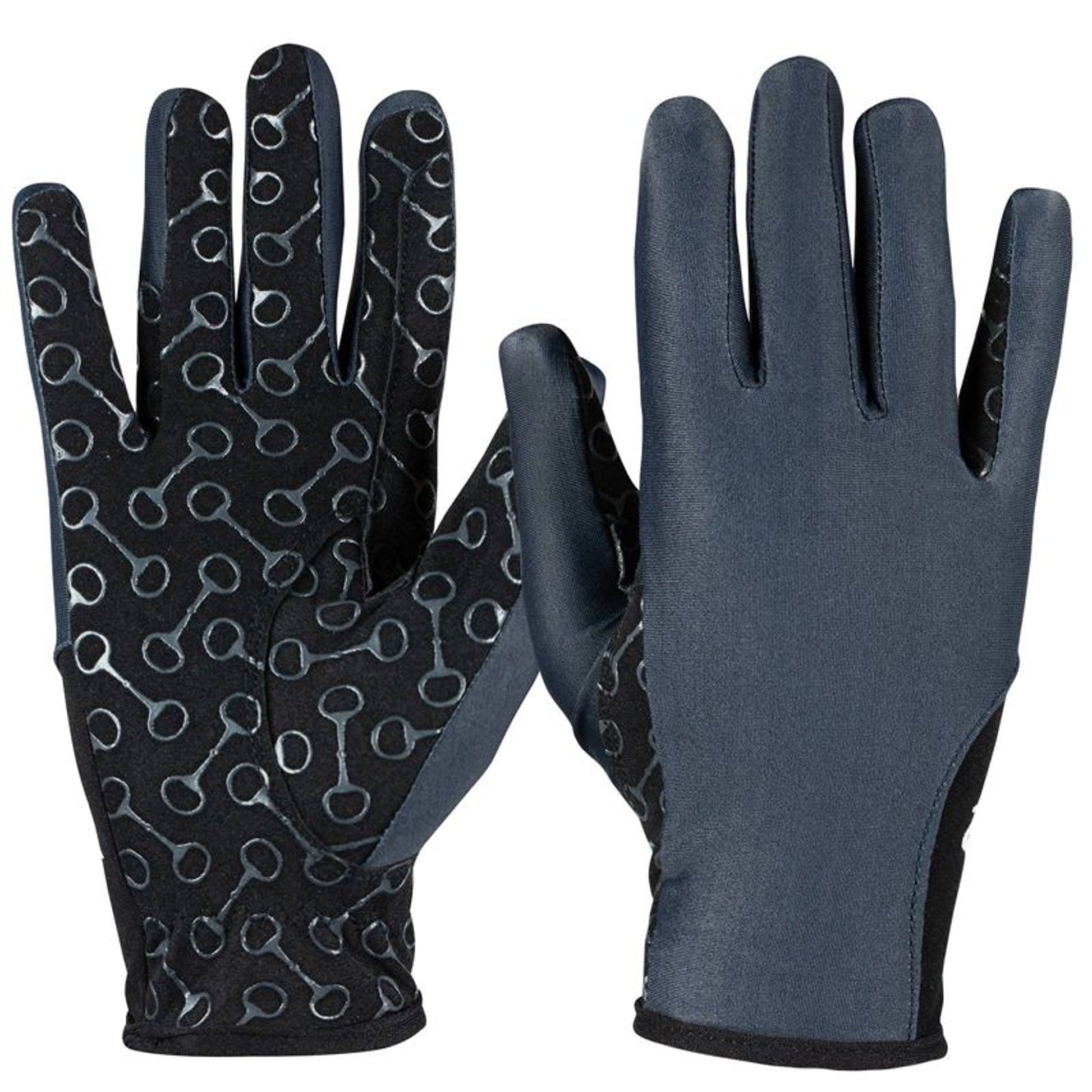 Horze Kids Riding Gloves with Silicone Palm Print