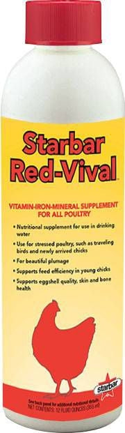Starbar Red Vival Poultry Supplement 12 oz