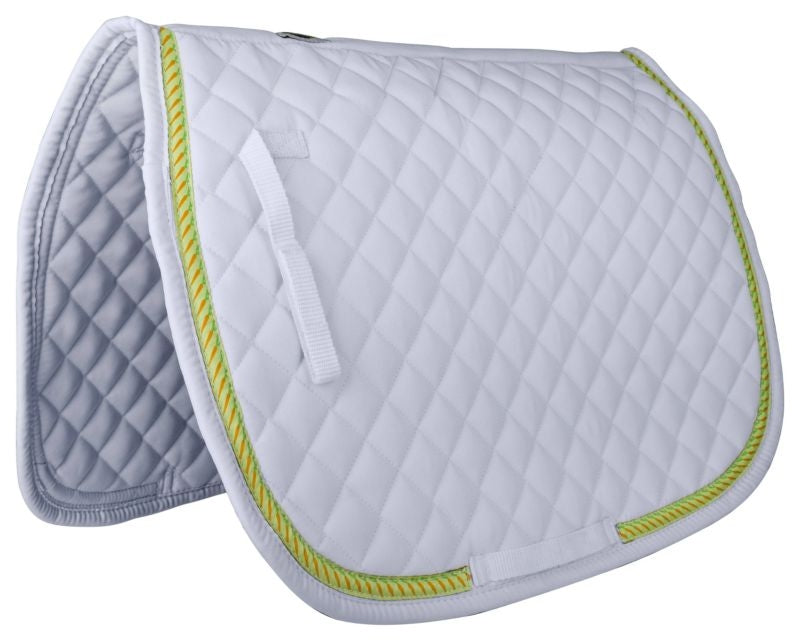 Gatsby Ribbon All-Purpose Saddle Pad Carrots