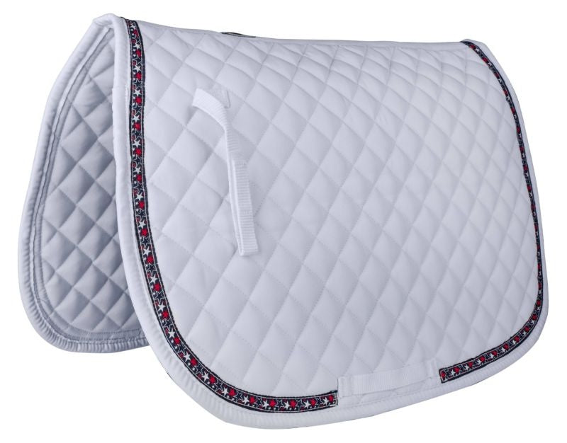 Gatsby Ribbon All-Purpose Saddle Pad Stars