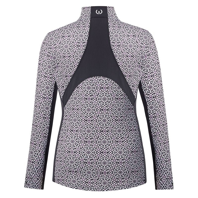 Kerrits Rail Side 1/4 Zip Print Top