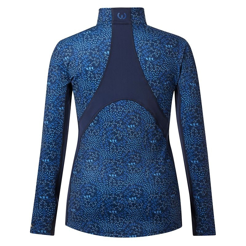 Kerrits Rail Side 1/4 Zip Print Top