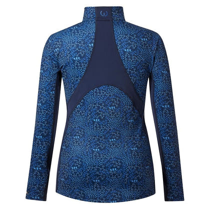Kerrits Rail Side 1/4 Zip Print Top