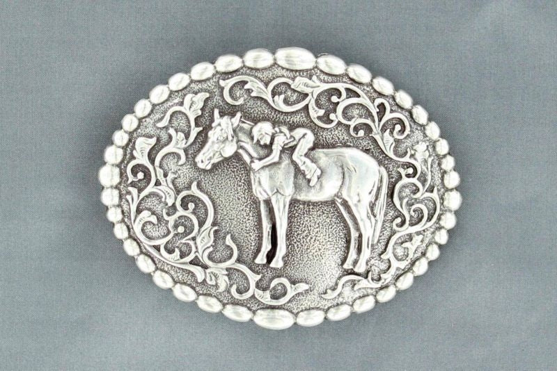 Nocona Youth Oval First Love Buckle